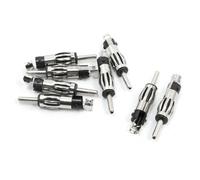 sourcingmap 8 Pcs Male Car Radio Aerial Antenna AM/FM Adapter Connector