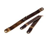 Sourcingmap 80x11mm Cabinet Gift Box Top Door Lid Lift Up Stay Support Hinge 2pcs