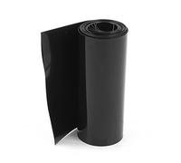 sourcingmap 85mm/55mm PVC Heat Shrink Tubing Wrap Black 2m 6.5ft for 18650 Battery Pack