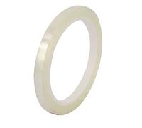 sourcingmap 8mm Single Sided Strong Self Adhesive Mylar Tape 50M Length Clear