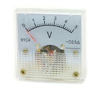 Sourcingmap® 91C4 Class 2.5 Accuracy DC 0-5V Voltage Volt Panel Meter