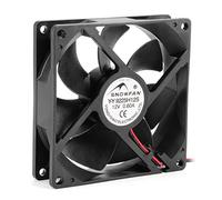sourcingmap 92mm x 92mm x 25mm 12V DC Cooling Fan Long Life HY Bearing Computer Case Fan