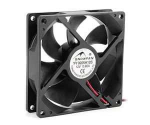 sourcingmap 92mm x 92mm x 25mm 12V DC Cooling Fan Long Life HY Bearing Computer Case Fan