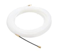 Sourcingmap 98 Feet (30M) Nylon Fish Tape Dia 0.16in (4mm) Electrical Wire Threader Cable Running Rods Fish Tape Pulling