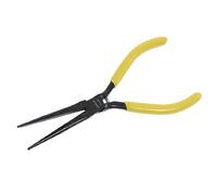 Sourcingmap a11060300ux0240 Plastic Handle Long Nose Internal Circlip Plier, Yellow Black