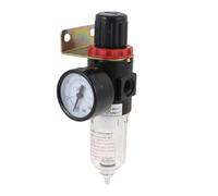 Sourcingmap A13061800ux0072 AFR-2000 Pneumatic Filter Regulator Air Treatment Unit W Pressure Gauge