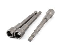 Sourcingmap a14050200ux0050 10 x 100 mm Magnet Hex Socket Nut Driver Setter (3 Pieces), 10mm x 100mm