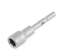 Sourcingmap a16011600ux0933 6 mm Diameter 9 mm Hex Round Shank Nut Setter Spanner Tool - Grey