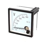 Sourcingmap AC 0-500V Measuring Range Panel Mounting Voltmeter SQ-72 72mm x 72mm