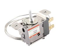 sourcingmap AC 220-250V 5A Metal 2 Pin Refrigerator Temperature Control Thermostat