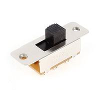 Sourcingmap AC 250V/125V 3A/6A 2NO 2NC DPDT Mini Panel Solder Lug Slide Switch