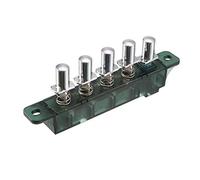 Sourcingmap AC 250V 4A 3-Interlock 1-Reset 1-Latching 5 Keys Switch for Range Hood