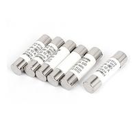 Sourcingmap AC 500V 10A RO15 RT18 RT14 10x38mm Cylindrical Ceramic Tube Fuses 6pcs