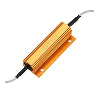 sourcingmap Aluminum Case Resistor Extra Wire 100W 6 Ohm Wirewound Yellow for LED Replacement Converter 100W 6RJ