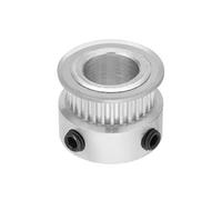 sourcingmap Aluminum MXL 30 Teeth 12mm Bore Timing Belt Pulley Synchronous Wheel Silver Tone for 6mm Belt 3D Printer CNC