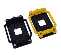 sourcingmap AMD CPU Cooler Bracket 2 Pcs Motherboard Back Plate Heatsink Retention Fan Base Mount Bracket for AMD AM2 AM3 FM1 FM2 FM2