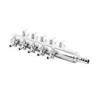 Sourcingmap Aquarium 10 Way Inline Manifold Air Flow Pump Tubing Splitter Lever Control Valve Replacement