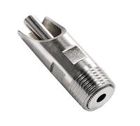 sourcingmap Automatic 1/2 PT Thread Pig Nipple Drinker Feeder Waterer, 1 Pc Metal Pig Water Nipple Drinking Feeding Watering for Piglets