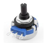 Sourcingmap B2.2K 2.2K Ohm 6mm Shaft Single Linear Rotary Taper Potentiometer