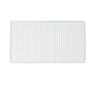 Sourcingmap BBQ Grill Grates, Stainless Steel Squares Holes Grilling Barbecue Wire Mesh, Replacement Multifunction Cooking Grate for Outdoor, 40cm x 25cm Silver