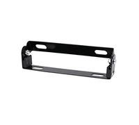 sourcingmap Black Angle Motorcycle License Plate Holder Bracket Frame Stand