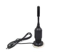 sourcingmap Black Magnetic Base Car Vehicle Signal Radio AM FM Antenna Aerial