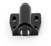 Sourcingmap Black Plastic Metal Single Magnetic Press Head Door Catch Latch 3.8cm Width