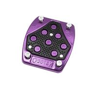 sourcingmap Black Purple Aluminum Alloy Nonslip Brake Pedal Cover for Motorcycle