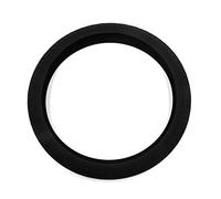 sourcingmap Black Silicone Steering Wheel Cover Protector for Car Vehicle