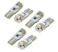 Sourcingmap Blue 5 3020 SMD LED T5 Vehicle Car Internal Lights Lamps Bulbs 6pcs