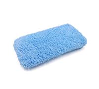 sourcingmap Blue Rectangle Microfiber Car Washing Tool Cleaning Sponge Block