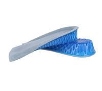 Sourcingmap Blue Silicone Shoes Heel Lift Pads Increase Height Insoles 2.5cm Up