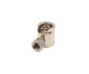 sourcingmap Brass Tone 9mm Thread Button Head Grease Zerk Nipple Fitting for Car