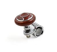 sourcingmap Brown Folding Steering Wheel Knob Power Handle Grip Ball for Auto