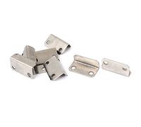 Sourcingmap Cabinet Cupboard Drawer L Shaped Lock Strike Plate 29x16x10mm 8pcs