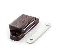 Sourcingmap Cabinet Door Brown Metal Single Magnetic Catch Latch 58mm Length