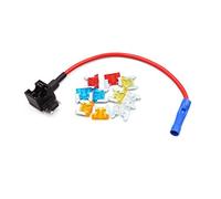 sourcingmap Car 5A 10A 15A 20A 25A Low Profile Fuse Holder Tap
