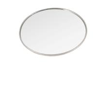 sourcingmap Car 95mm Convex Round Side Rearview Blind Spot Mirror Silver Tone