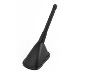 sourcingmap Car Aerial Adhesive Base Dummy Antenna Auto Dector Plastic Black