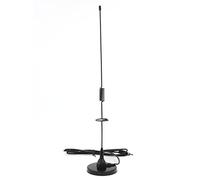 sourcingmap Car Auto Magnetic Base FM/AM Radio Signal Antenna Aerial 45cm Long