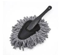 sourcingmap Car Gray Purple Duster Dusting Cleaning Wash Brush Cling Tool