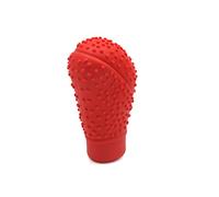 sourcingmap Car Red Soft Silicone Manual Gear Shift Lever Knob Cover Protector