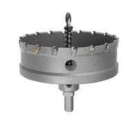 Sourcingmap Carbide Hole Saw Drill Bit, 100mm Hole Cutter for Stainless Steel Alloy Cast Iron Copper Metal Sheet, with Limit Step