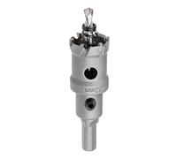 sourcingmap Carbide Hole Saw Drill Bit, 26mm Hole Cutter for Stainless Steel Alloy Cast Iron Copper Metal Sheet, with Limit Step