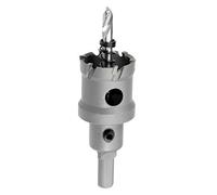 sourcingmap Carbide Hole Saw Drill Bit, 32mm Hole Cutter for Stainless Steel Alloy Cast Iron Copper Metal Sheet, with Limit Step