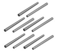 Sourcingmap Carbon Steel GB117 45mm Length 3mm Small End Diameter Taper Pin 10pcs