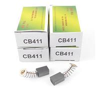 Sourcingmap CB411 Carbon Brush Replacement 6MM x 9MM x 13MM 10 Pcs