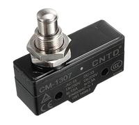 Sourcingmap CM-1307 SPDT Momentary Panel Mounted Roller Plunger Basic Limit Switch
