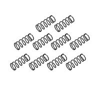 sourcingmap Compression Spring - 1.2mm Wire Dia , 14mm OD , 35mm Free Length Spring Steel Extension Spring,Black,10Pcs
