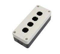 Sourcingmap Control Station Push Button Protector Box 4 Switch 22mm